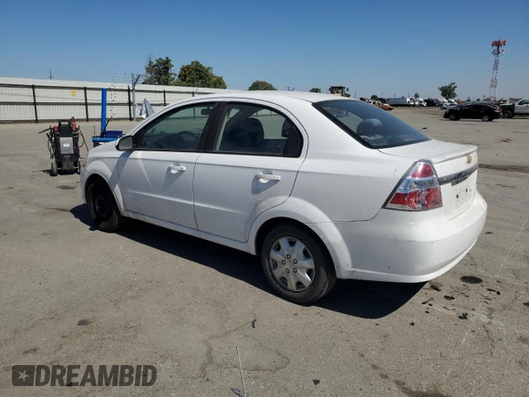 2010 Chevrolet Aveo 1LT with VIN KL1TD5DEXAB094552, listed as a Copart auction lot 63701925 with 161,846 mi miles and Salvage title. Bid and sale history available at DreamBid. Image 2.