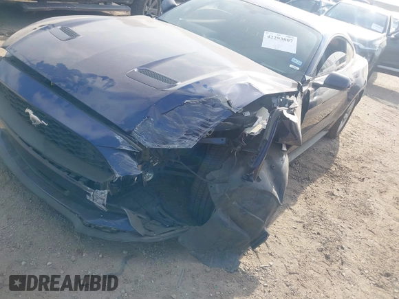 2018 Ford Mustang EcoBoost with VIN 1FA6P8TH8J5108138, listed as a IAAI auction lot 42293807 with 161,500 mi miles and . Bid and sale history available at DreamBid. Image 6.