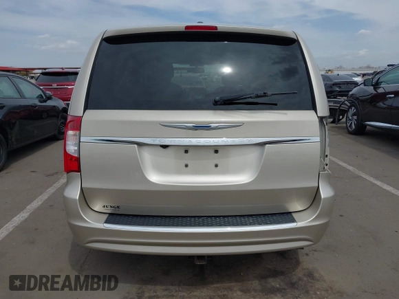 2012 Chrysler Town & Country Touring with VIN 2C4RC1BG8CR362649, listed as a IAAI auction lot 41929036 with 162,870 mi miles. Bid and sale history available at carsss.com. Image 15.