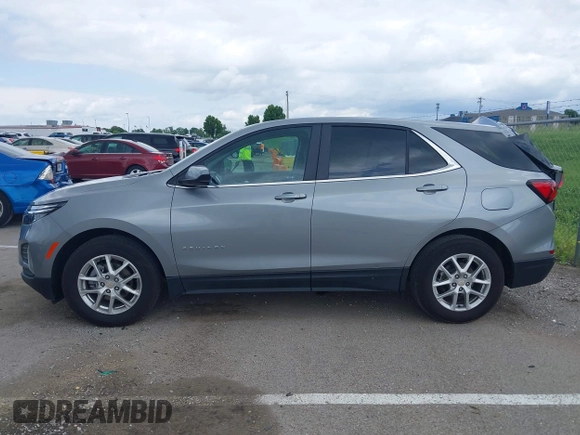 2024 Chevrolet Equinox LT with VIN 3GNAXKEG1RL366154, listed as a IAAI auction lot 42305732 with 23,334 mi miles and . Bid and sale history available at DreamBid. Image 15.