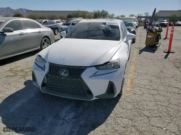 2020 Lexus IS with VIN JTHGZ1B28L5037117, listed as a Copart auction lot 44354515 with 46,785 mi miles and Salvage Title. Bid and sale history available at carsss.com. Image 11.