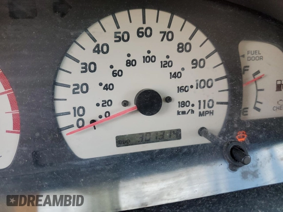 2001 Toyota Tacoma PreRunner z VIN 5TEGN92N11Z767936, wystawiony jako Copart lot #55452935 z przebiegiem 301 314 mil mil oraz Szkoda całkowita • Salvage title. Historia ofert i sprzedaży dostępna na DreamBid. Obrazek 9.