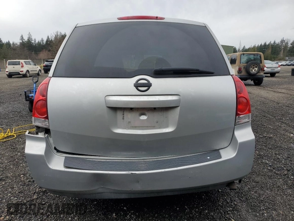 2004 Nissan Quest S z VIN 5N1BV28U84N340840, wystawiony jako Copart lot #48173415 z przebiegiem Nie podano mil oraz Szkoda całkowita • Salvage title. Historia ofert i sprzedaży dostępna na DreamBid. Obrazek 6.