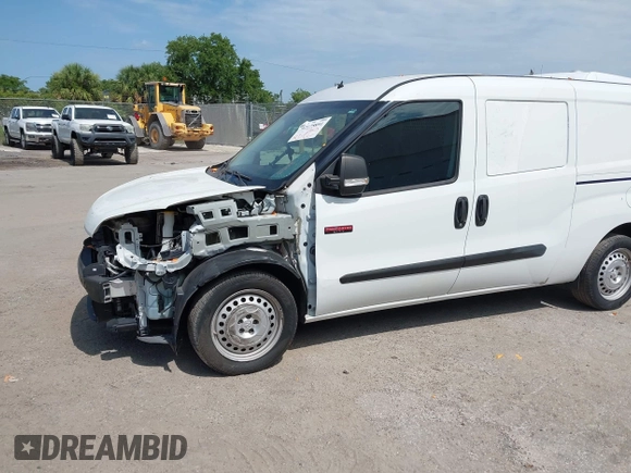2017 Ram ProMaster City Cargo Tradesman with VIN ZFBERFAB4H6E68519, listed as a IAAI auction lot 42175891 with 152,010 mi miles and . Bid and sale history available at DreamBid. Image 6.