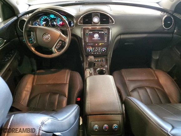 2017 Buick Enclave Leather with VIN 5GAKVBKDXHJ220906, listed as a Copart auction lot 88503855 with 99,500 mi miles and Salvage Title. Bid and sale history available at carsss.com. Image 8.