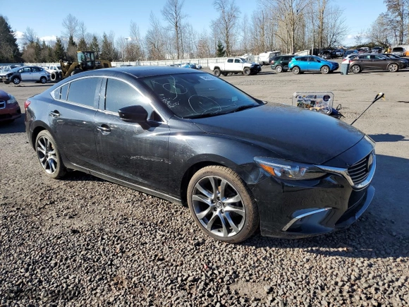 2017 Mazda Mazda6 Grand Touring with VIN JM1GL1W59H1126426, listed as a Copart auction lot 48261145 with NaN miles and Clean Title. Bid and sale history available at carsss.com. Image 4.