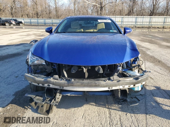 2015 Lexus RC 350 F Sport with VIN JTHSE5BC2F5003278, listed as a Copart auction lot 49997085 with 100,204 mi miles and Salvage title. Bid and sale history available at DreamBid. Image 5.