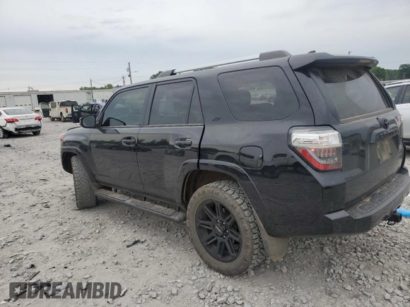 2023 Toyota 4Runner SR5 with VIN JTEEU5JR7P5298513, listed as a Copart auction lot 56635025 with 40,407 mi miles and Salvage title. Bid and sale history available at DreamBid. Image 2.