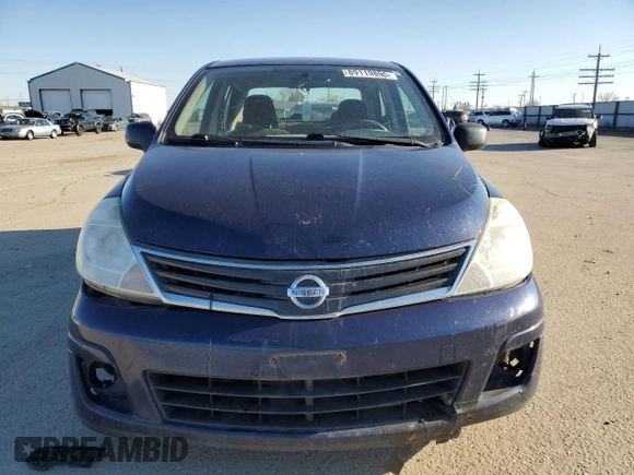 2011 Nissan Versa 1.8 S with VIN 3N1BC1AP1BL424295, listed as a Copart auction lot 89119855 with 0 mi miles and Salvage Title. Bid and sale history available at carsss.com. Image 5.