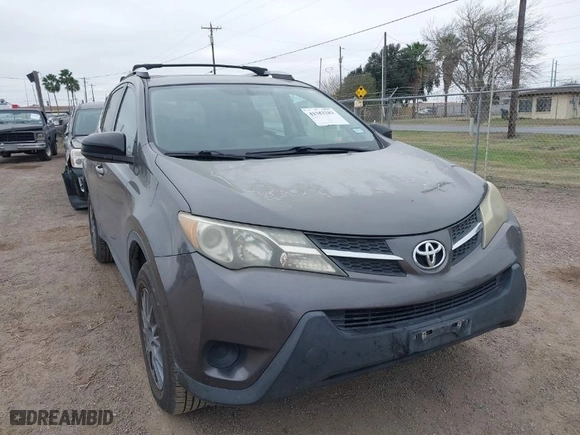 2014 Toyota RAV4 LE with VIN 2T3ZFREVXEW081655, listed as a IAAI auction lot 41583283 with 141,228 mi miles. Bid and sale history available at carsss.com. Image 1.