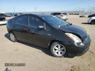 2007 Toyota Prius with VIN JTDKB20U677593754, listed as a Copart auction lot 54580225 with Not Provided miles and Salvage Title. Bid and sale history available at carsss.com. Image 4.