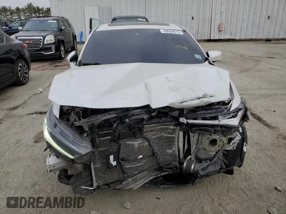 2021 Acura ILX w/Premium/A-SPEC Package with VIN 19UDE2F83MA008591, listed as a Copart auction lot 49028615 with 41,806 mi miles and Salvage Title. Bid and sale history available at carsss.com. Image 5.
