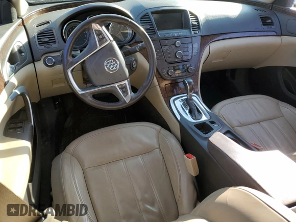 2013 Buick Regal with VIN 2G4GR5ERXD9213487, listed as a Copart auction lot 83364054 with 0 mi miles and Salvage Title. Bid and sale history available at carsss.com. Image 8.