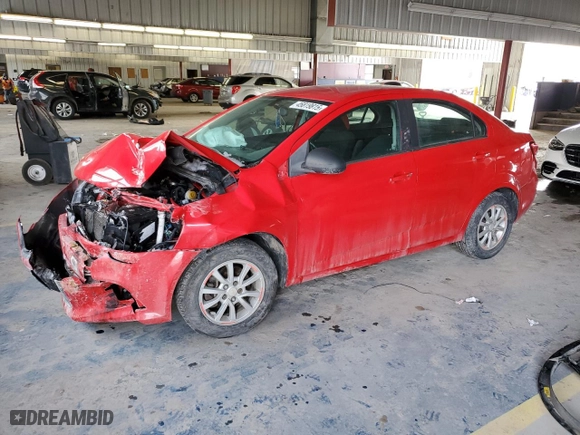 2017 Chevrolet Sonic LT with VIN 1G1JD5SH7H4120058, listed as a Copart auction lot 45819815 with 0 mi miles and Non Repairable. Bid and sale history available at carsss.com. Image 1.
