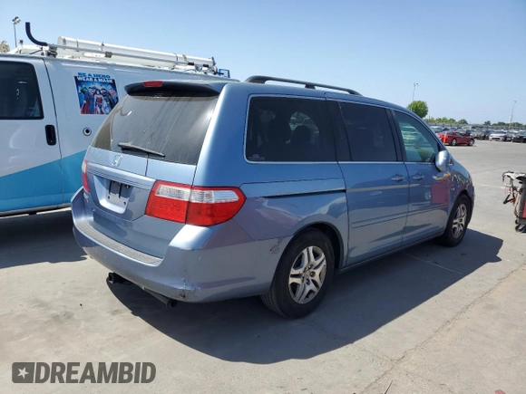 2006 Honda Odyssey EX-L with VIN 5FNRL38686B093420, listed as a Copart auction lot 54395925 with 170,531 mi miles and Clean Title. Bid and sale history available at carsss.com. Image 3.