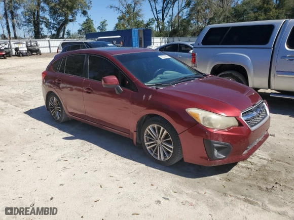 2012 Subaru Impreza Wagon 2.0i Premium with VIN JF1GPAD64CG227031, listed as a Copart auction lot 45373945 with 185,085 mi miles and Salvage Title. Bid and sale history available at carsss.com. Image 4.