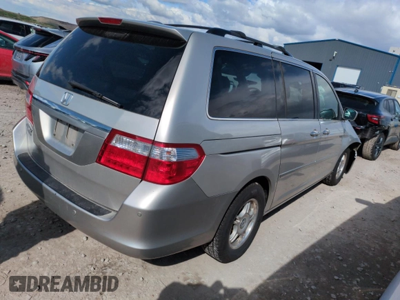 2006 Honda Odyssey TOURING with VIN 5FNRL38896B064106, listed as a Copart auction lot 51856175 with 224,926 mi miles and Salvage Title. Bid and sale history available at carsss.com. Image 3.
