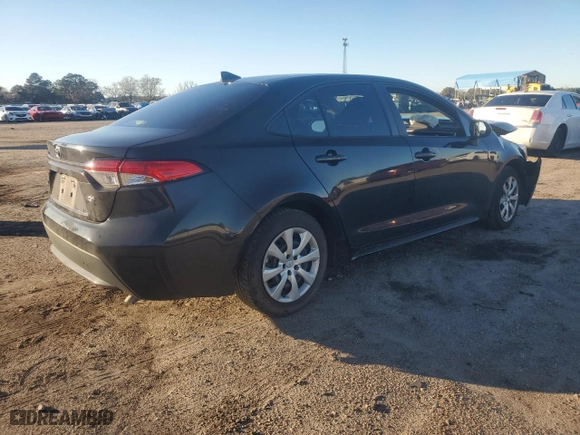 2022 Toyota Corolla LE with VIN 5YFEPMAE4NP361781, listed as a Copart auction lot 86776684 with 167,909 mi miles and Non Repairable. Bid and sale history available at carsss.com. Image 3.