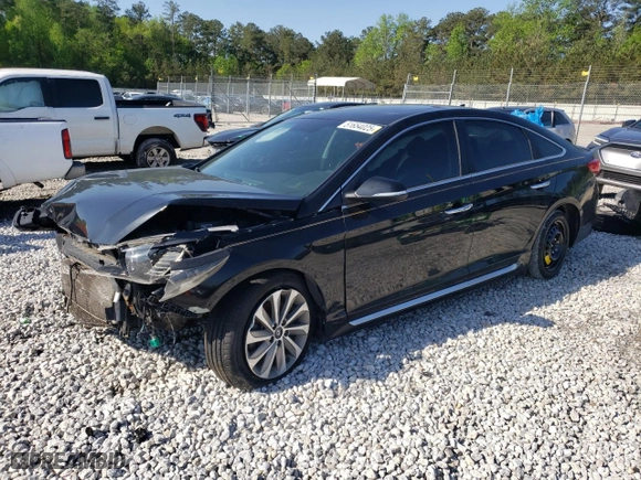 2017 Hyundai Sonata Sport with VIN 5NPE34AF0HH484404, listed as a Copart auction lot 51654025 with 0 mi miles and Clean Title. Bid and sale history available at carsss.com. Image 1.