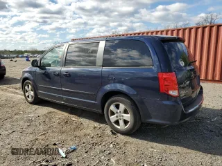 2013 Dodge Grand Caravan SE with VIN 2C4RDGBG8DR571536, listed as a Copart auction lot 52874235 with 225,886 mi miles and Salvage Title. Bid and sale history available at DreamBid. Image 2.