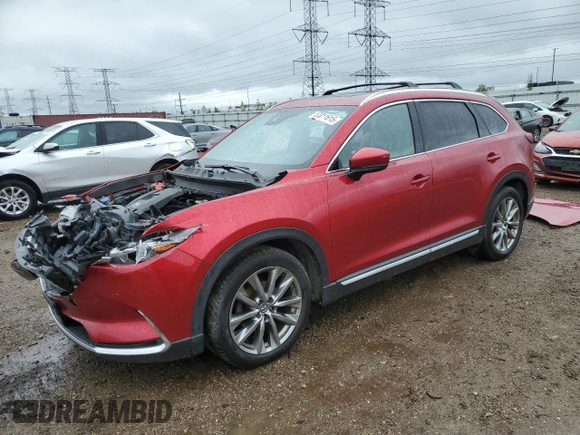 2018 Mazda CX-9 Grand Touring z VIN JM3TCBDYXJ0207231, wystawiony jako Copart lot #57911615 z przebiegiem 109 027 mil mil oraz Szkoda całkowita • Salvage title. Historia ofert i sprzedaży dostępna na DreamBid. Obrazek 1.