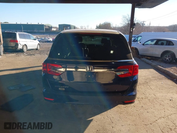 2019 Honda Odyssey LX with VIN 5FNRL6H2XKB124126, listed as a IAAI auction lot 40859906 with 24,369 mi miles and . Bid and sale history available at DreamBid. Image 17.
