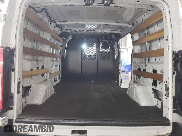2023 Ford Transit Cargo with VIN 1FTBR1Y87PKA51654, listed as a Copart auction lot 82376064 with 18,442 mi miles and Clean Title. Bid and sale history available at DreamBid. Image 6.