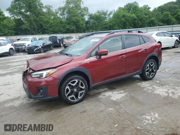 2018 Subaru Crosstrek Limited with VIN JF2GTAMC2J8350119, listed as a Copart auction lot 61361375 with 65,422 mi miles and Salvage title. Bid and sale history available at DreamBid. Image 1.