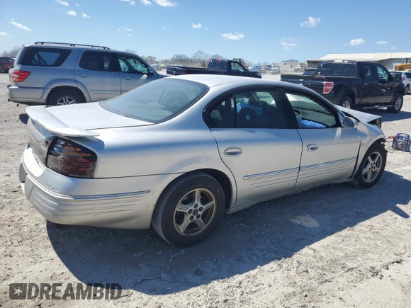 2001 Pontiac Bonneville SE z VIN 1G2HX54K714188652, wystawiony jako Copart lot #49488005 z przebiegiem 157 968 mil mil oraz Tytuł czysty. Historia ofert i sprzedaży dostępna na DreamBid. Obrazek 3.