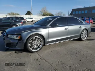 2017 Audi A8 z VIN WAU44AFD0HN010187, wystawiony jako Copart lot #54186365 z przebiegiem 78 095 mil mil oraz Szkody całkowita. Historia ofert i sprzedaży dostępna na DreamBid. Obrazek 1.