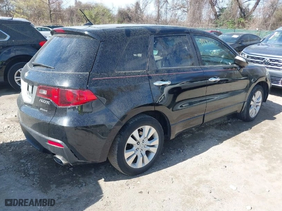 2011 Acura RDX Tech Pkg with VIN 5J8TB1H55BA001401, listed as a IAAI auction lot 41890190 with 226,582 mi miles. Bid and sale history available at carsss.com. Image 4.