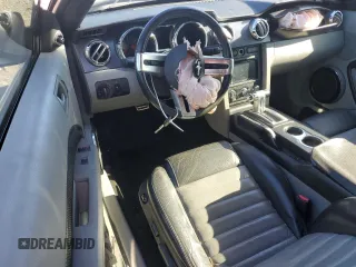 2007 Ford Mustang GT Deluxe with VIN 1ZVFT85H575232313, listed as a Copart auction lot 50304165 with 105,322 mi miles and Salvage Title. Bid and sale history available at carsss.com. Image 8.