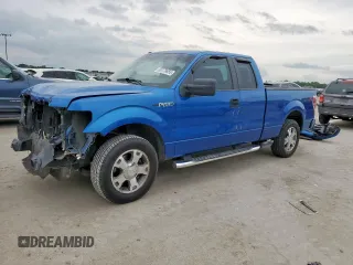 2010 Ford F-150 XL with VIN 1FTEX1CW4AFA85382, listed as a Copart auction lot 58778855 with 190,860 mi miles and Salvage title. Bid and sale history available at DreamBid. Image 1.