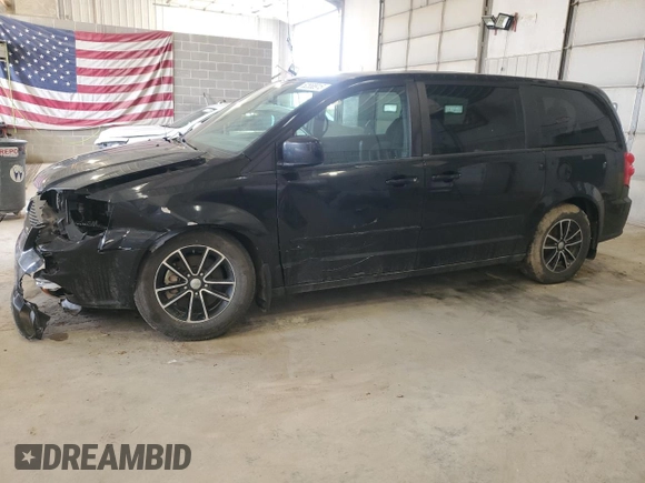 2014 Dodge Grand Caravan SXT 30th Anniversary with VIN 2C4RDGCG1ER200489, listed as a Copart auction lot 52558915 with 127,035 mi miles and Salvage Title. Bid and sale history available at DreamBid. Image 1.