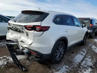 2022 Mazda CX-9 Touring with VIN JM3TCBCY5N0605633, listed as a Copart auction lot 46475725 with 43,615 mi miles and Salvage Title. Bid and sale history available at carsss.com. Image 3.