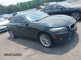 2015 BMW 2 Series 228i xDrive with VIN WBA1G9C5XFVX96499, listed as a IAAI auction lot 42415681 with 189,623 mi miles and . Bid and sale history available at DreamBid. Image 1.