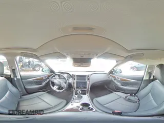 2019 Infiniti Q50 Luxe with VIN JN1EV7AP6KM517944, listed as a Copart auction lot 56942655 with 94,883 mi miles and Salvage title. Bid and sale history available at DreamBid. Image 14.