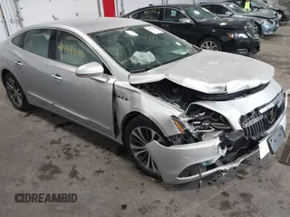 2017 Buick LaCrosse Essence with VIN 1G4ZP5SS8HU203765, listed as a IAAI auction lot 40974890 with 135,626 mi miles. Bid and sale history available at carsss.com. Image 1.