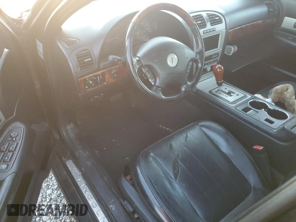 2004 Lincoln LS w/Sport Pkg with VIN 1LNHM87A74Y602711, listed as a Copart auction lot 75092344 with 0 mi miles and Salvage Title. Bid and sale history available at carsss.com. Image 8.
