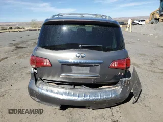 2014 Infiniti QX80 with VIN JN8AZ2NC6E9351737, listed as a Copart auction lot 48353585 with 121,579 mi miles and Salvage Title. Bid and sale history available at carsss.com. Image 6.