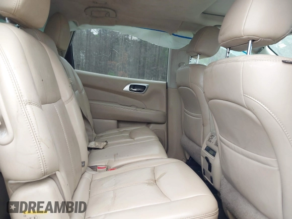 2017 Nissan Pathfinder SL with VIN 5N1DR2MM5HC608649, listed as a IAAI auction lot 41757481 with 168,412 mi miles. Bid and sale history available at carsss.com. Image 8.