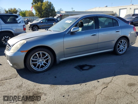 2006 Infiniti G35 with VIN JNKCV51E56M518921, listed as a Copart auction lot 76822984 with 172,791 mi miles and Clean Title. Bid and sale history available at DreamBid. Image 1.