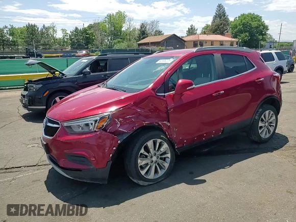 2017 Buick Encore Preferred with VIN KL4CJESB7HB044836, listed as a Copart auction lot 62586205 with 86,040 mi miles and Salvage title. Bid and sale history available at DreamBid. Image 15.