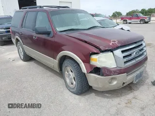2009 Ford Expedition Eddie Bauer z VIN 1FMFU17549LA07398, wystawiony jako IAAI lot #42271077 z przebiegiem 166 928 mil mil oraz . Historia ofert i sprzedaży dostępna na DreamBid. Obrazek 1.