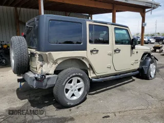 2018 Jeep Wrangler Unlimited Sport S with VIN 1C4BJWDG1JL899029, listed as a Copart auction lot 54361235 with 117,655 mi miles and Salvage Title. Bid and sale history available at DreamBid. Image 3.