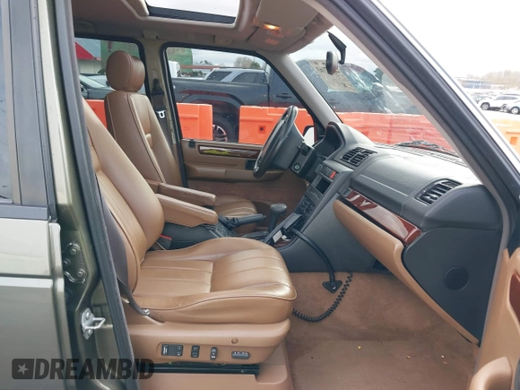 1997 Land Rover Range Rover with VIN SALPV124XVA360487, listed as a IAAI auction lot 41817163 with 141,344 mi miles and . Bid and sale history available at DreamBid. Image 5.