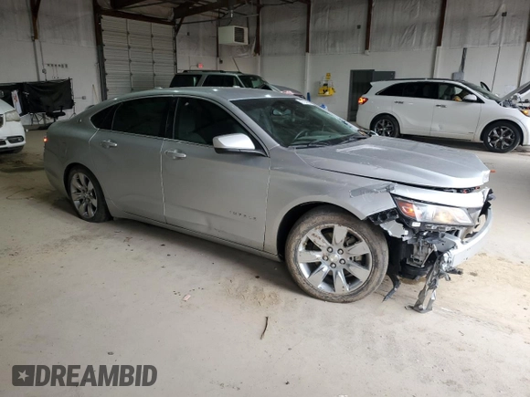 2017 Chevrolet Impala LS with VIN 2G11X5S36H9177568, listed as a Copart auction lot 47724965 with 46,079 mi miles and Salvage title. Bid and sale history available at DreamBid. Image 4.