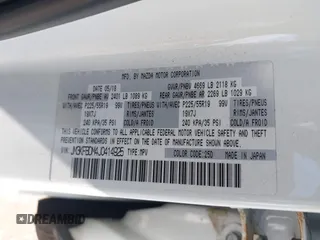 2018 Mazda CX-5 Grand Touring с VIN JM3KFBDM4J0414925, выставлен на аукционе IAAI как лот 42212109 с пробегом 86 826 миль миль и . История ставок и продаж доступна на DreamBid. Изображение 9.