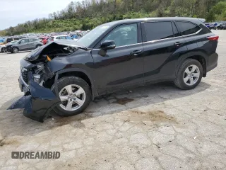 2022 Toyota Highlander LE z VIN 5TDBZRBH6NS595835, wystawiony jako Copart lot #53331755 z przebiegiem 57 842 mil mil oraz Szkoda całkowita • Salvage title. Historia ofert i sprzedaży dostępna na DreamBid. Obrazek 1.