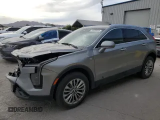 2024 Cadillac XT4 FWD Premium Luxury with VIN 1GYFZCR47RF126643, listed as a Copart auction lot 55529655 with 24,583 mi miles and Clean title. Bid and sale history available at DreamBid. Image 1.
